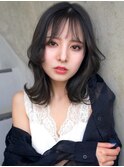 【La fith】くびれレイヤーカット×ネイビーブラック