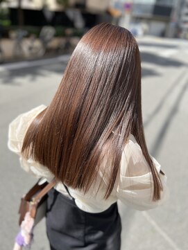 ジーニーホリエ(Geniee horie) -Aesthetic- 129.style- 髪質改善/チョコモカver.