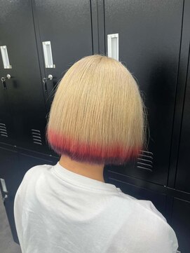 ワンズ ナゴヤ ヴィラ 名古屋栄(ONE's NAGOYA VILA) シアーカラー/カール/セミディ/姫カット