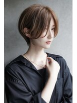 カライングドゥ(ing deux)&nbsp;大人ショートボブ丸みショートカットマッシュショート前髪あり