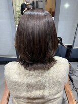 テラスヘア 長岡(TERRACEhair) 透明感グレーヘアでまろやかに