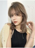 レイヤーカット小顔顔まわり大人可愛い20代30代40代50代