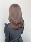 【ブリーチ0-1回】チョコレートベージュ　可愛いヘアサロンLilme