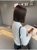 ぱつっとボブ