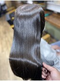 艶々◎暗髪グレージュ
