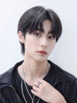 大人男性メンズカットニュアンスセンターパートナチュラル