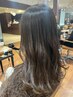 田村【平日10時～15時限定】髪質改善トリートメント付◎大人の艶！カラー