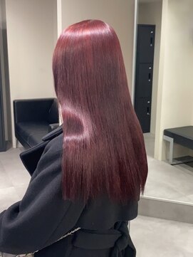 ベレーザ 渋谷(BELEZA) 12399ラベンダーミルクティーワインレッドボブチェリーレッド