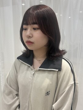 シェノン フェム 名古屋 名駅店(CHAINON×FeM#) ピンクブラウン*ミディアム/名古屋/髪質改善/レイヤーカット