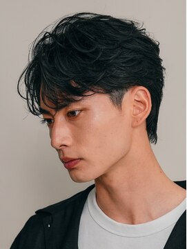 レタッチ バイ フィフス 天神大名(RETOUCH by fifth) 福岡天神メンズフェザーパーマフェザーショートスパイラルパーマ