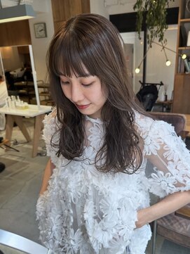 ルーム 烏丸(Room) ニュアンスカール＋ベージュ/金田/enu烏丸/京都美容室