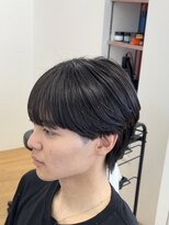 ビカムメンズヘアー 栄店(become men's hair)&nbsp;センターパート/名古屋曲がる縮毛矯正/曲がる縮毛矯正/名古屋/栄