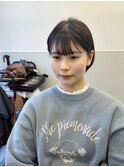 ミニボブ×韓国トリートメント