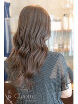 クレオメバイスーリール(Cleome by sourire) ♪黒髪似合わせカットデジタルパーマ小顔ココアベージュ薄め前髪