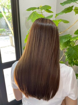 ベルポール(Bell port) 着物ヘア/大人ガーリー/ダークアッシュ/似合わせカット/芦屋駅