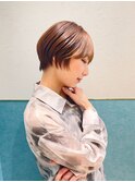 ナチュラルショート/ショートボブ/顔周り/立川/20代30代40代50代