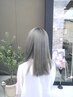【定番人気】カット+カラー+髪質改善トリー トメント☆￥15,950