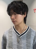 トリッカ シブヤ(TRICCA SHIBUYA)&nbsp;メンズカットパーマニュアンス波巻きナミマキフェザー渋谷