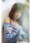 大人の為のリラックス感あるロブ＊ハニーヘア