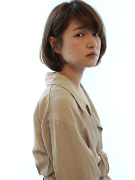 ニーナ せんげん台(nina) 30代、40代人気のシルエットが綺麗なワンカールボブ