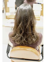 ミッシェル アフロート(michelle afloat) 20代30代40代50代ひし形くびれ小顔ふんわりツヤカラー☆