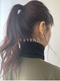 簡単ポニー アースカラー  ミルクチョコレート