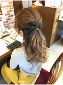 王道☆ハーフアップarrange