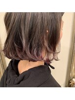 ファヴォリ(favori)&nbsp;【favori　自由が丘】　ラベンダーグレー×ボブ