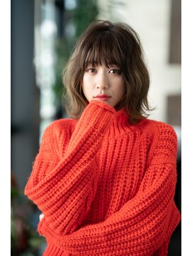 オースティン 錦糸町(AUSTIN) AUSTIN☆外ハネボブアッシュブラウンネオウルフツイストパーマ