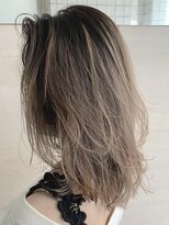 グロウ 上野御徒町(grow)&nbsp;耳かけ/フォギーベージュ/マッシュウルフ/外ハネ[上野/御徒町]