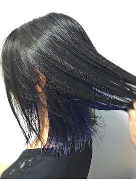 コピーヌ 高田馬場店(Copine) 憧れのインナーカラー☆グレージュ×ラベンダーブルー☆