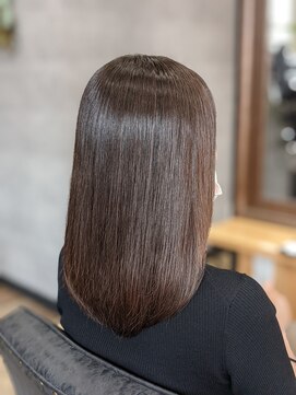 ナチュラル 多賀城駅前店(Natural) 魔法の縮毛矯正【ケアルーガ】+髪質改善ロイヤルトリートメント