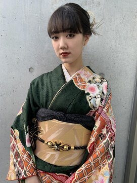 ラパンセヴェール(LA PENSEE VERT) 【LA PENSEE カホ】成人式ヘアセット