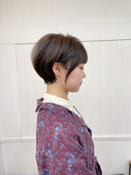 ナンバー アンフィール 渋谷(N° anfeel) まとまるショートカット 渋谷/道玄坂