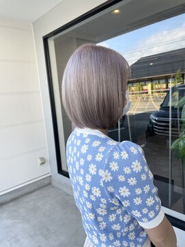 ナンバー(number+) 20代30代ダブルカラーブリーチ立体感グラデーション透明感