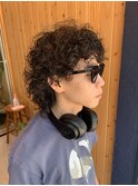 【oasisオグラ】メンズウルフスパイラルパーマ