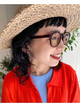 スロウ 代官山(Sraw) 外ハネボブ/ペールベージュ[代官山/代官山駅/髪質改善/ショート]