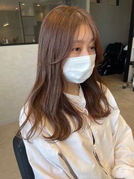 アチーブリス(achieve Liss) ニュアンスハイライトカラー♪韓国風ふんわりロングヘア