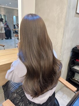 ジーナ 本八幡(Zina) 大人かわいい20代30代40代小顔ショコラベージュ Zina本八幡