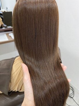 テラスヘアヴィラ 新潟駅南(TERRACEhairVilla) 【艶髪】プレミアムイルミナカラー　アッシュベージュ