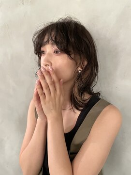 テテコケット(tete coquette) インナーカラー/くしゃっとヘア