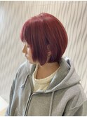 ワンブリーチ ピンクレッド