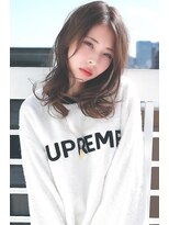 オーバーヘアー 所沢店(over hair)&nbsp;【over hair】 大人可愛い☆とろみセミロング