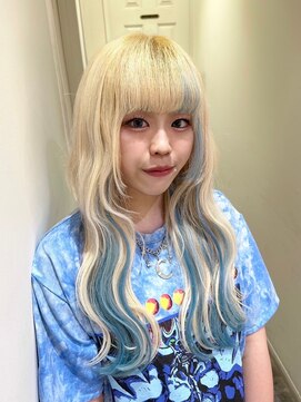 コル(CoL) 長さ出し+インナーエクステ+ティンセル☆