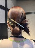 結婚式ヘアセット