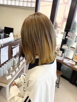 ヘア ルミナス バイ フォルテ(HAIR LUMINAS by FORTE) カラー/ブリーチ/イエロー/ベージュ/髪質改善