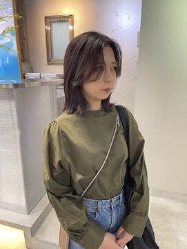 タロ(TALO) 【TALO】パープルブラウン×ボブ