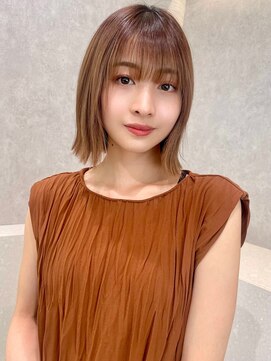 アッシュ 笹塚店(Ash) ミニウルフ/くすみブルー/イヤリングカラー/韓国ヘア[U24/笹塚]