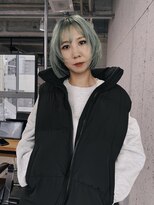 スティードトーキョー(Steed Tokyo)&nbsp;layer BOB...mint green ash...【Steed/立川】