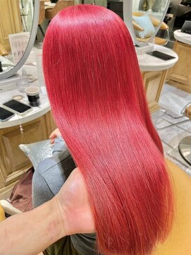 ロンドローズ 名古屋(Lond damaskRose) ハイトーン/ブリーチ/ダブルカラー/成人式カラー/インナーカラー